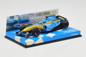 Renault R25 #5 F. Alonso Race Car 2005 Minichamps 1:43 403050025 Diecast - image 2 of 5