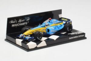 Renault R25 F. Alonso F1 World Champion Showcar 2005 Minichamps 1:43 400050075 Diecast - image 3 of 5