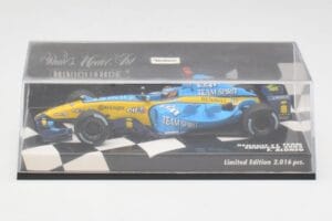 Renault R25 F. Alonso F1 World Champion Showcar 2005 Minichamps 1:43 400050075 Diecast - image 4 of 5