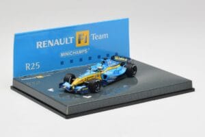 Renault R25 #2 G. Fisichella F1 2005 Minichamps 1:43 403050006 Diecast - image 2 of 4
