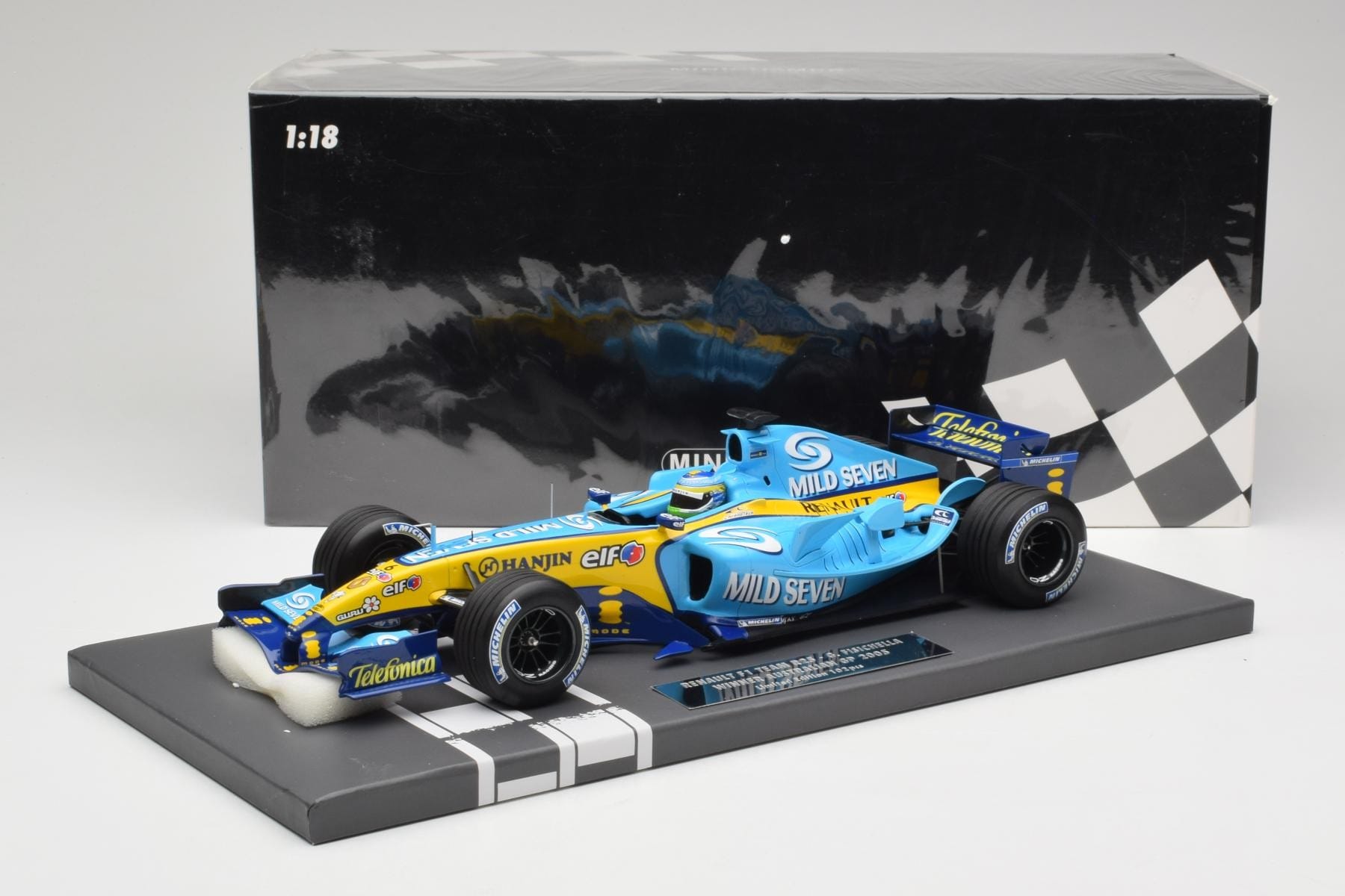 Minichamps Renault R25 1:43 Fisichella Australia 2005