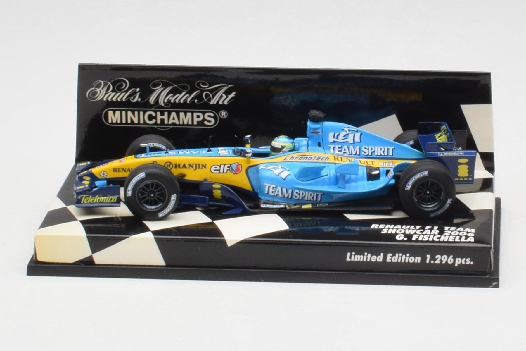 ミニカー Minichamps Renault F1 Showcar 2006 Minichamps Renault R26 Fisichella 1:43 F1 Showcar