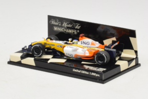 Renault R27 #3 G. Fisichella Renault F1 Team Showcar 2007 Minichamps 1:43 400070073 Diecast - image 3 of 5