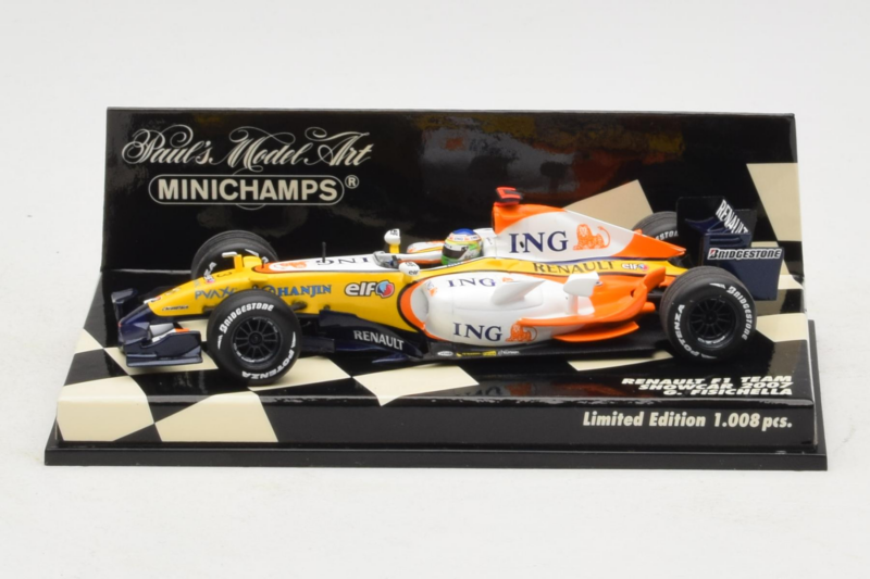 Renault R27 #3 G. Fisichella Renault F1 Team Showcar 2007 Minichamps 1:43 Renault R27 #3 G. Fisichella Renault F1 Team Showcar 2007 Minichamps 1:43 400070073 Diecast