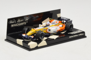 Renault R27 #4 H. Kovalainen Renault F1 Team Showcar 2007 Minichamps 1:43 400070074 Diecast - image 2 of 5
