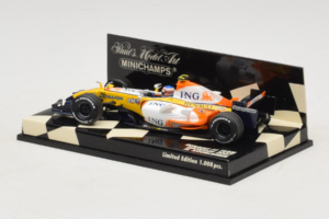 Renault R27 #4 H. Kovalainen Renault F1 Team Showcar 2007 Minichamps 1:43 400070074 Diecast - image 3 of 5