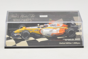 Renault R27 #4 H. Kovalainen Renault F1 Team Showcar 2007 Minichamps 1:43 400070074 Diecast - image 4 of 5