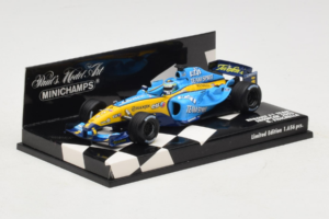 Renault R25 #6 G. Fisichella Renault F1 Team Showcar 2005 Minichamps 1:43 400050076 Diecast - image 2 of 5