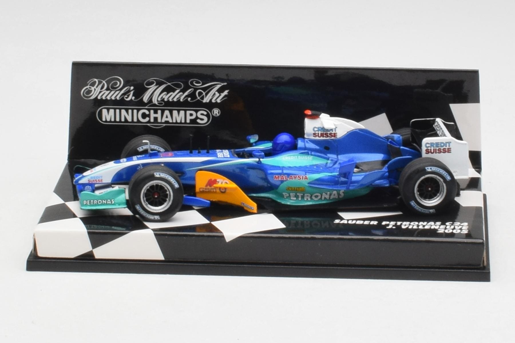 Minichamps Sauber C24 1:43 Villeneuve Diecast 2005