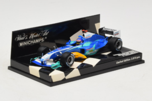 Sauber C24 Petronas #11 J. Villeneuve Sauber Petronas F1 Team Showcar 2005 Minichamps 1:43 400050081 Diecast - image 2 of 5