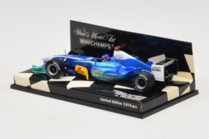 Sauber C24 Petronas #11 J. Villeneuve Sauber Petronas F1 Team Showcar 2005 Minichamps 1:43 400050081 Diecast - image 3 of 5