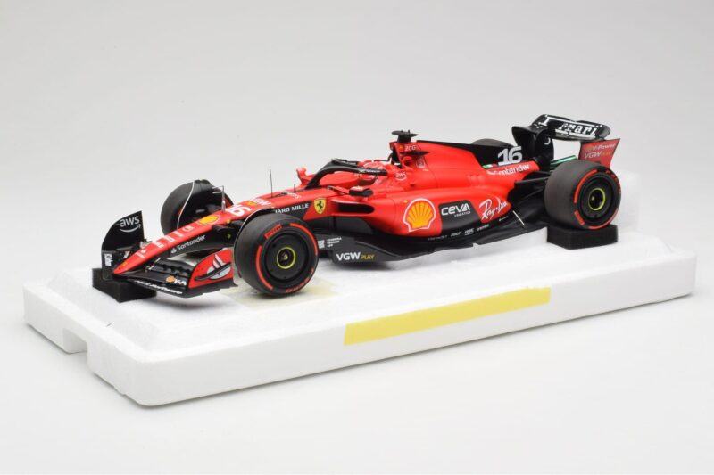 Scuderia Ferrari SF-23 #16 C. Leclerc Belgian GP 2023 BBR 1:18 BBR231816C Diecast