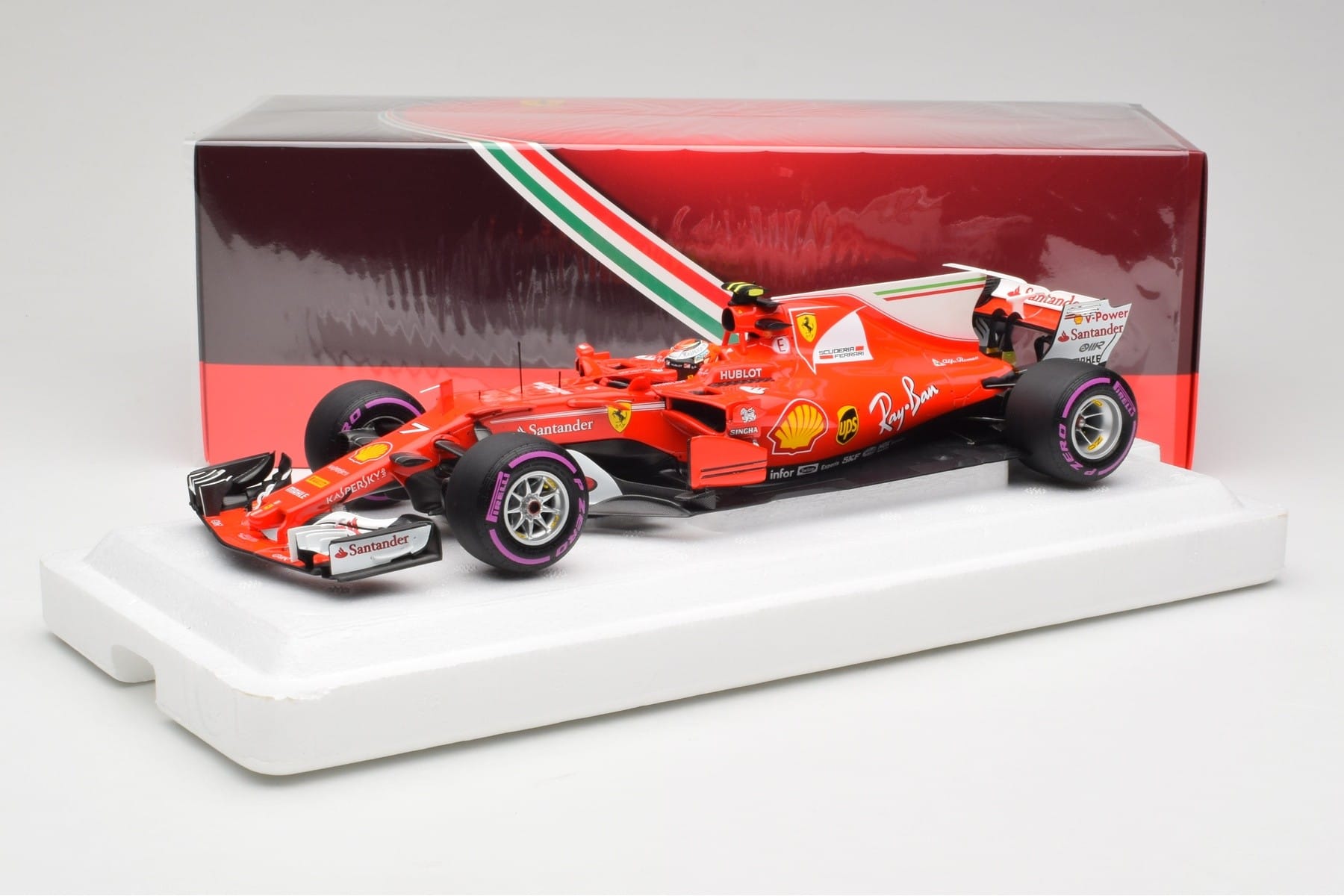 BBR Ferrari SF70H 1:18 Raikkonen Australian GP 2017