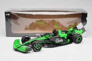 Stake F1 Team Kick Sauber C44 #77 V. Bottas Emilia Romagna GP 2024 Minichamps 1:18 147240177 Diecast - image 7 of 7