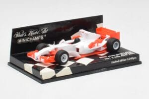 Super Aguri SA06 A. Suzuki F1 2006 Minichamps 1:43 400060224 Diecast - image 3 of 5