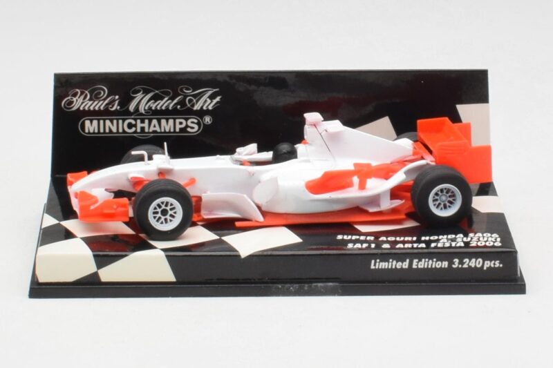 Super Aguri SA06 A. Suzuki F1 2006 Minichamps 1:43 Super Aguri SA06 A. Suzuki F1 2006 Minichamps 1:43 400060224 Diecast