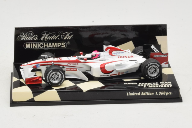 Super Aguri F. Montagny Showcar F1 2006 Minichamps 1:43 400060193 Diecast