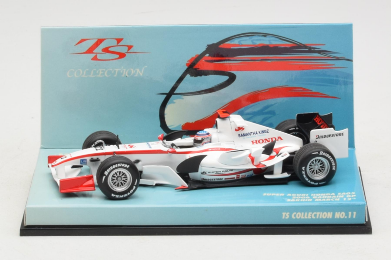 Super Aguri SA05 Honda #22 T. Sato 1st GP Bahrain 2006 Minichamps 1:43 518064322 Diecast