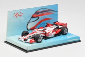 Super Aguri Honda SA07 #22 T. Sato Race Car 2007 Minichamps 1:43 518074322 Diecast - image 2 of 5