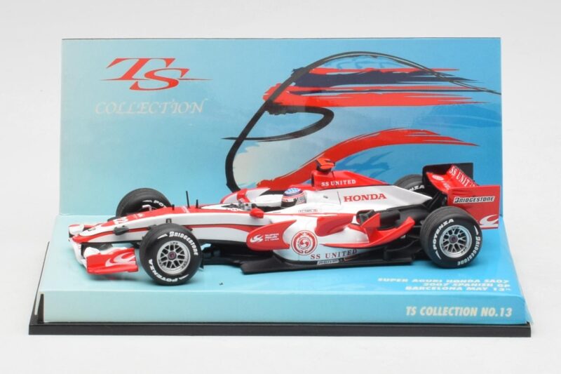 Super Aguri Honda SA07 #22 T. Sato Race Car 2007 Minichamps 1:43 518074322 Diecast