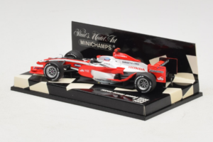 Super Aguri SA08 Honda #18 T. Sato F1 2008 Minichamps 1:43 400080018 Diecast - image 3 of 5