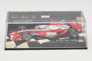 Super Aguri SA08 Honda #18 T. Sato F1 2008 Minichamps 1:43 400080018 Diecast - image 4 of 5