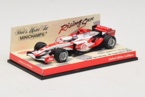 Super Aguri SA07 T. Sato F1 Showcar 2007 Minichamps 1:43 403080092 Diecast - image 2 of 5
