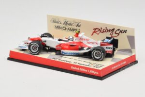 Toyota TF107 #12 J. Trulli Showcar 2007 Minichamps 1:43 403070082 Diecast - image 3 of 5