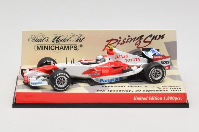 Toyota TF107 #12 J. Trulli Showcar 2007 Minichamps 1:43 403070082 Diecast