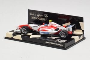Toyota TF104 Panasonic Racing #0 R. Zonta 3rd Driver 2004 Minichamps 1:43 400040038 Diecast - image 3 of 5