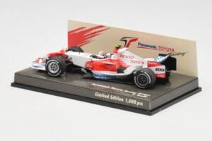 Toyota TF108 Showcar J. Trulli 2008 Minichamps 1:43 AM601297 Diecast - image 3 of 5