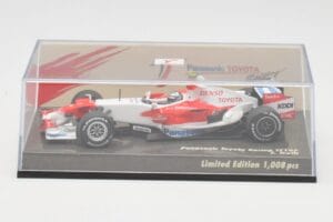 Toyota TF108 Showcar J. Trulli 2008 Minichamps 1:43 AM601297 Diecast - image 5 of 5