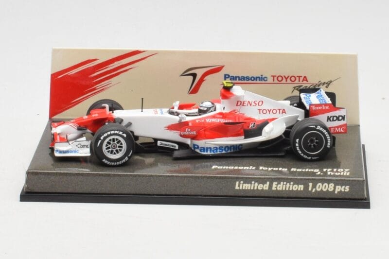Toyota TF108 Showcar J. Trulli 2008 Minichamps 1:43 AM601297 Diecast