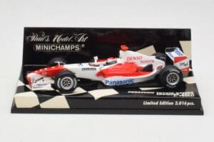 Toyota TF105 Panasonic Racing #16 J. Trulli F1 2005 Minichamps 1:43 400050086 Diecast