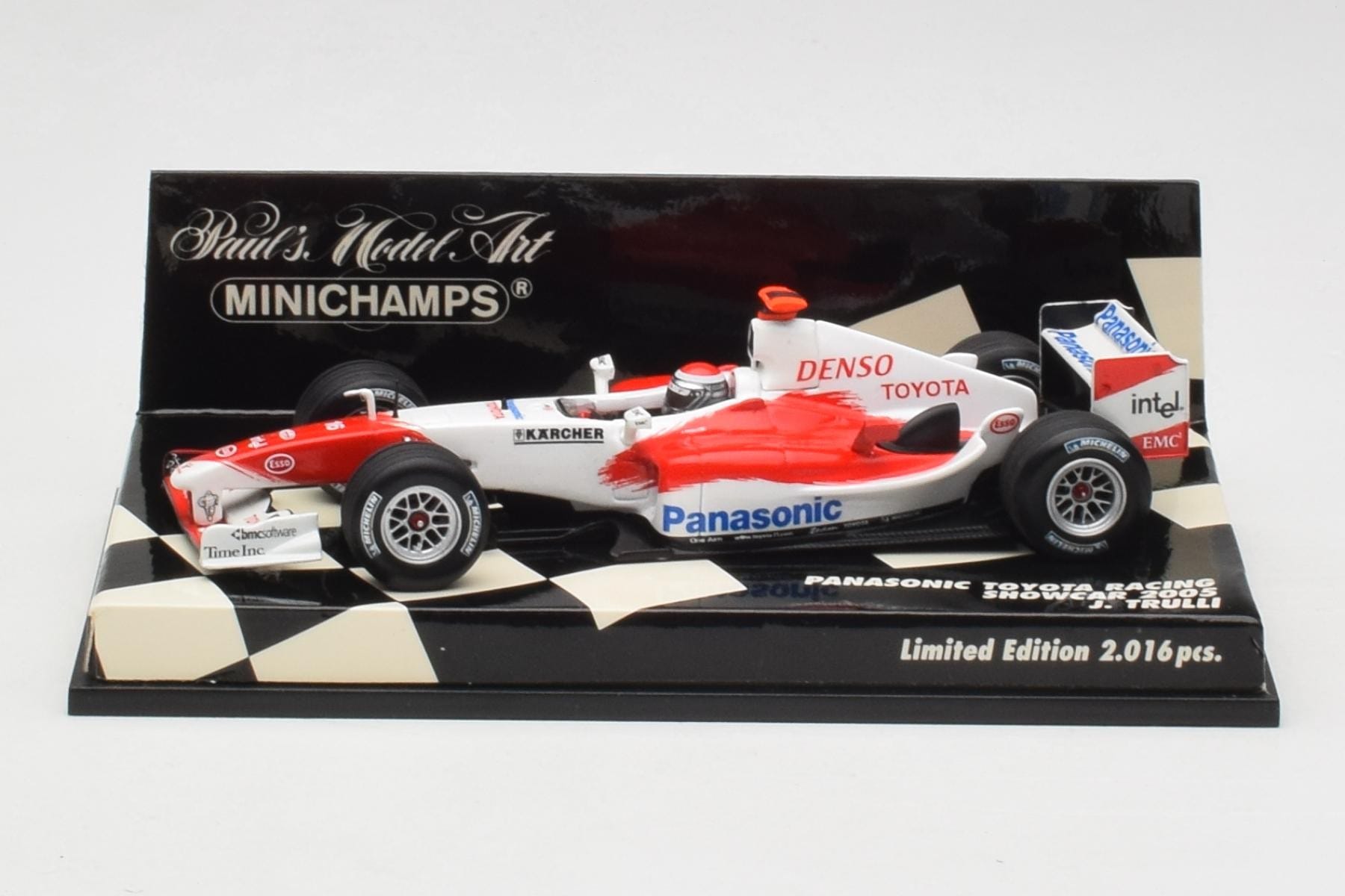 Minichamps Toyota TF105 Trulli 2005 F1 1:43