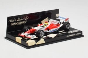 Toyota TF105 Panasonic Racing R. Schumacher Showcar 2005 Minichamps 1:43 400050087 Diecast - image 2 of 5