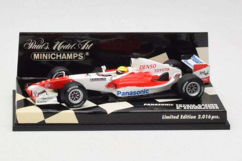 Toyota TF105 Panasonic Racing R. Schumacher Showcar 2005 Minichamps 1:43 400050087 Diecast