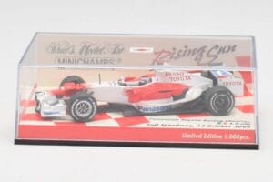 Toyota TF107 #12 J. Trulli F1 2007 Minichamps 1:43 403080081 Diecast - image 5 of 5