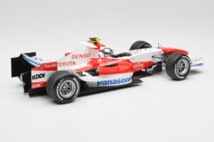Toyota TF107 #12 J. Trulli F1 Launch Livery 2007 Minichamps 1:18 AM601321 Diecast - image 2 of 6