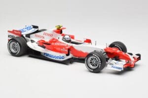 Toyota TF107 #12 J. Trulli F1 Launch Livery 2007 Minichamps 1:18 AM601321 Diecast - image 4 of 6