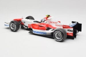 Toyota TF107 #12 J. Trulli F1 Launch Livery 2007 Minichamps 1:18 AM601321 Diecast - image 5 of 6