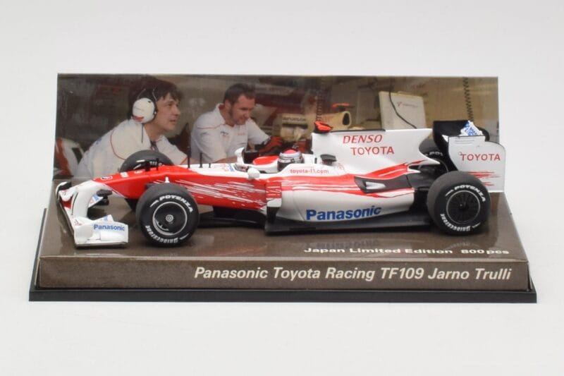 Toyota TF109 Panasonic Toyota Racing #9 J. Trulli F1 2009 Minichamps 1:43 AM62130 Diecast