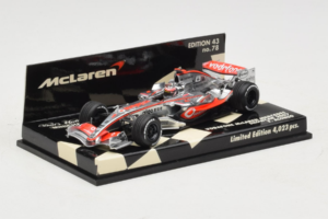 McLaren MP4-22 Mercedes #1 F. Alonso Vodafone McLaren Showcar F1 2007 Minichamps 1:43 530074371 Diecast - image 2 of 5