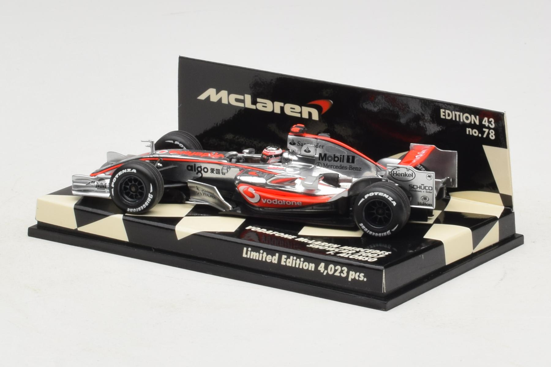 McLaren MP4-22 Mercedes #1 F. Alonso Vodafone McLaren Showcar F1