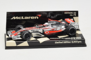 McLaren MP4-22 Mercedes #1 F. Alonso Vodafone McLaren Showcar F1 2007 Minichamps 1:43 530074371 Diecast