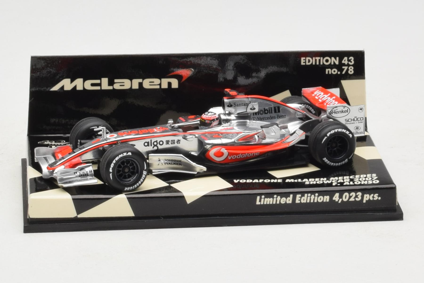McLaren MP4-22 Mercedes #1 F. Alonso Vodafone McLaren Showcar F1