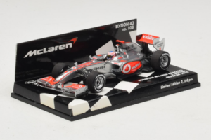 Vodafone McLaren Mercedes MP4-25 J. Button F1 Showcar 2010 Minichamps 1:43 530104371 Diecast - image 2 of 5