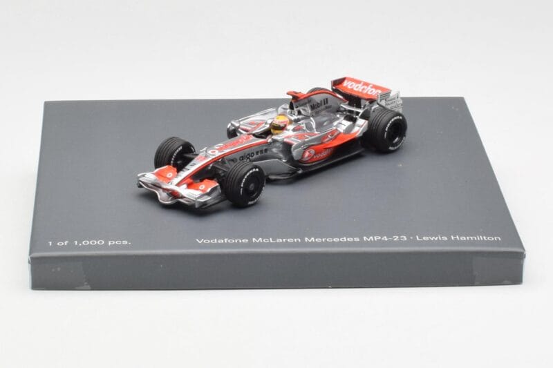 McLaren MP4-23 Mercedes #22 L. Hamilton F1 World Champion 2008 Minichamps 1:43 B66962422 Diecast