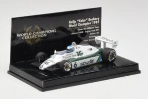 Williams FW08 #6 K. Rosberg F1 World Champion 1982 Minichamps 1:43 436820106 Diecast - image 3 of 4