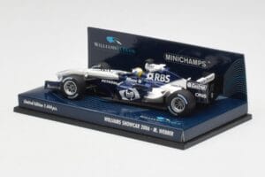 Williams FW28 M. Webber Showcar F1 2006 Minichamps 1:43 400060079 Diecast - image 3 of 5